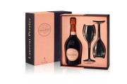 Champagne Laurent-Perrier - Cuvée Rose Brut in Geschenkverpackung mit 2 gläser - 0.75L - n.m.