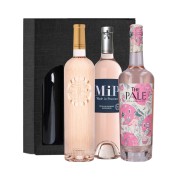 La Vie en Rose geschenkverpackung - 3 x 0.75L