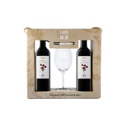 Laus - Tinto Reserva in Geschenkverpackung mit 1 glas und Kellnermesser - 2 x 0.75L - 2017