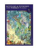 Water & Wines - Puzzle Whiskeyregionen Kentucky & Tennessee - 1000 Teile Puzzle